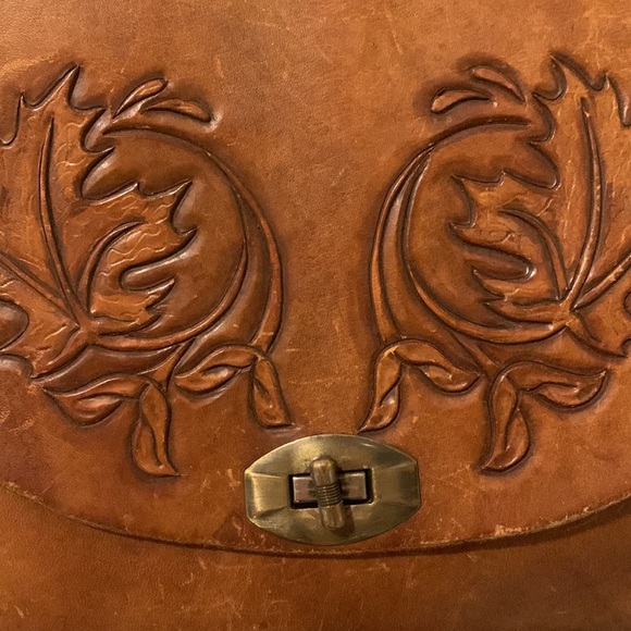 Bags Vintage Leather Embossed Purse Poshmark